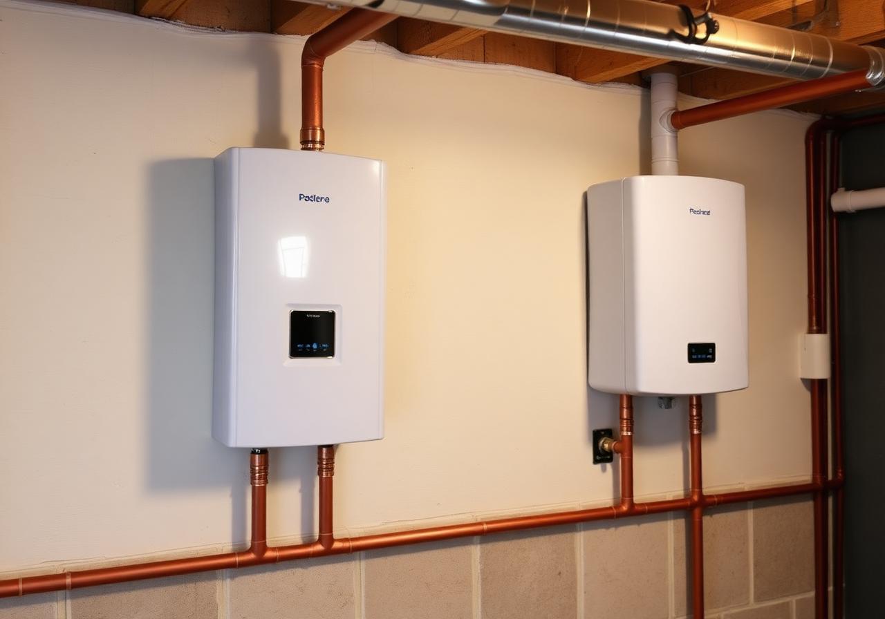 Hot water on demand — built for NH winters